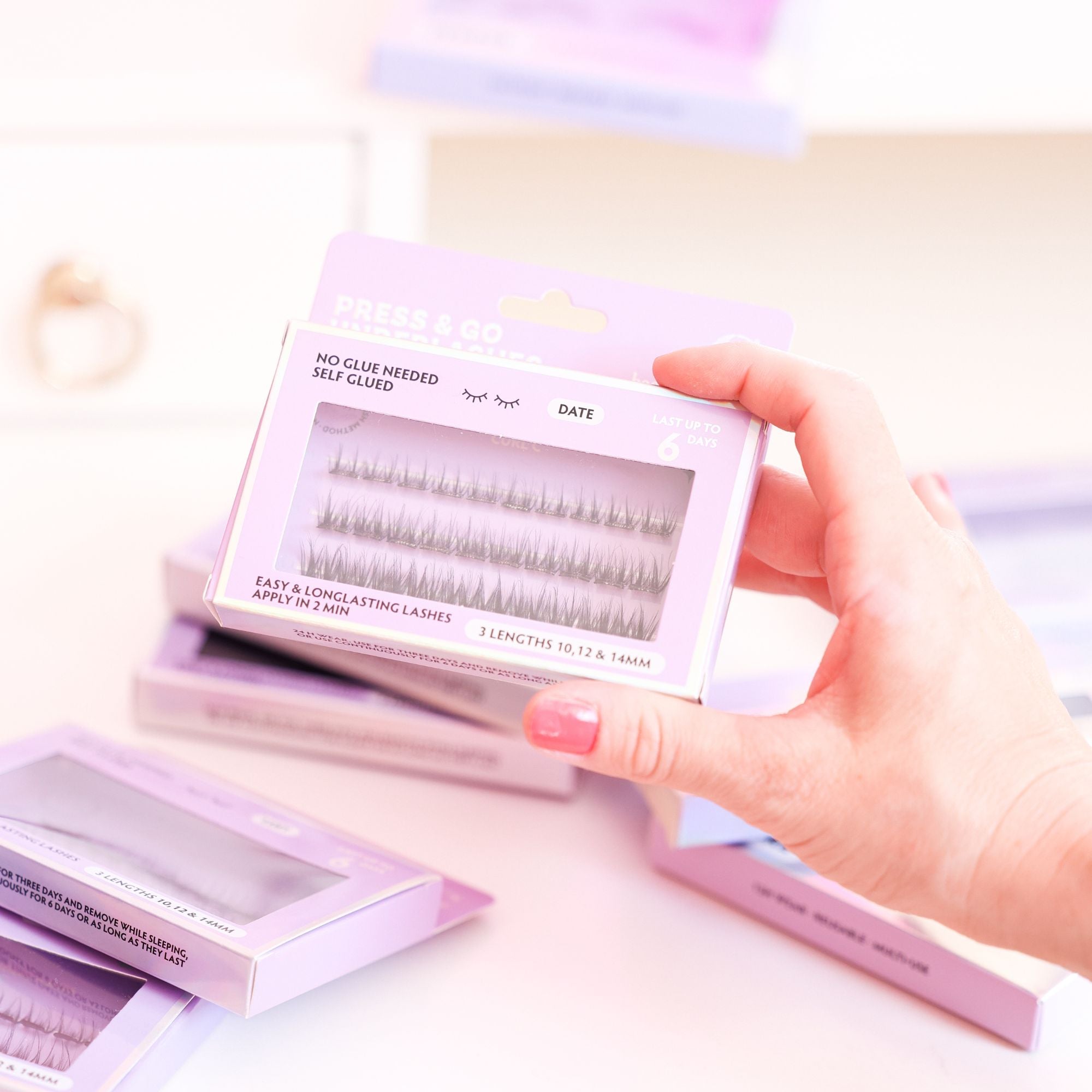 Faux-cils Sans Colle Rendu Modulables – Press & Go
