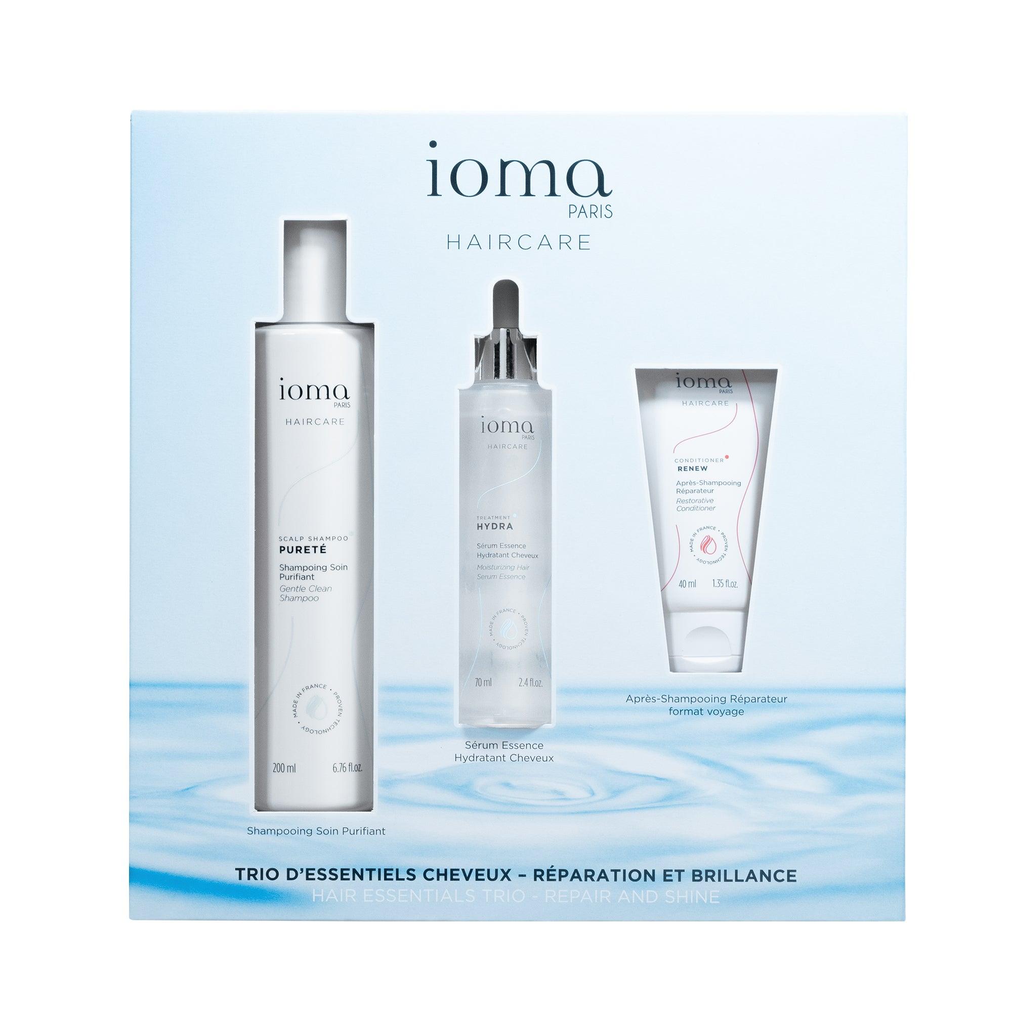 Trio d'Essentiels Cheveux - Réparation et Brillance