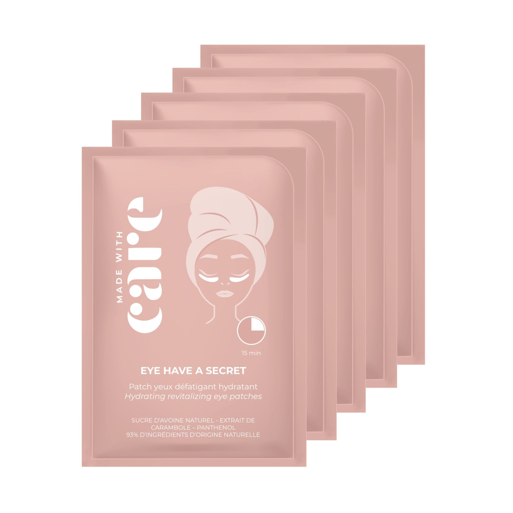 EYE HAVE A SECRET - 5 Paires de Patchs Yeux Défatigants et Hydratants