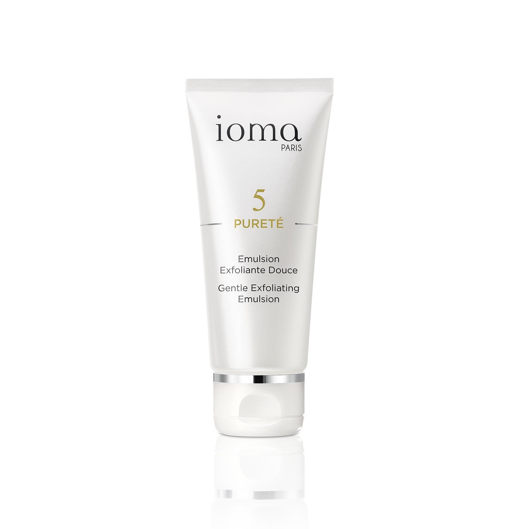 Emulsión exfoliante suave